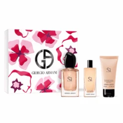 Armani - Sì Coffret Eau De Parfum Avec Son Vaporisateur De Sac Et Son Lait Parfumé