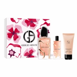 Armani - Sì Coffret Eau De Parfum Intense Avec Son Vaporisateur De Sac Et Son Lait Parfumé