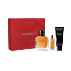 Armani - Stronger With You Coffret Eau De Toilette Avec Son Vaporisateur De Voyage Et Son Gel Douche
