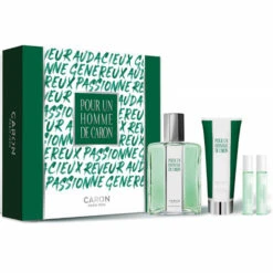 Caron - Pour Un Homme Coffret Eau De Toilette, Son Gel Douche Et Ses Vaporisateurs De Voyage