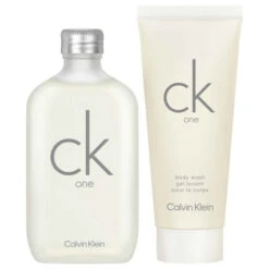 Calvin Klein - CK One Coffret Eau De Toilette Et Son Gel Douche -Parfumerie Burdin Boutique ck onecoffret eau de toilette et gel douche 1