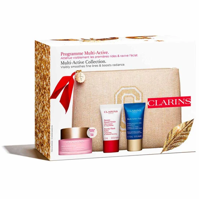 Clarins - Multi-Active Coffret Mes Essentiels Premières Rides Et éclat 3 Clarins - Multi-Active Coffret Mes Essentiels Premières Rides Et éclat – Image 3