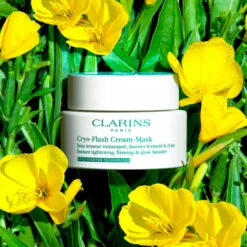 Clarins - Cryo-Flash Masque-Crème Soin Masque Anti-Âge -Parfumerie Burdin Boutique clarins cryo flash masque creme soin masque anti age 2