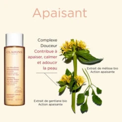 Clarins - Eau Micellaire Démaquillante Aux Extraits De Gentiane Jaune & Mélisse Des Alpes 8 Clarins - Eau Micellaire Démaquillante Aux Extraits De Gentiane Jaune & Mélisse Des Alpes -Parfumerie Burdin Boutique clarins eau micellaire demaquillante 3