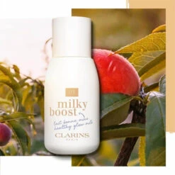 Clarins - Milky Boost Lait Maquillant -Parfumerie Burdin Boutique clarins milky boost lait maquillant 4