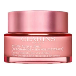 Clarins - Multi-Active Jour Peaux Sèches Crème Lissante, Booster D'éclat
