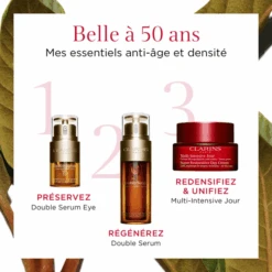 Clarins - Multi-Intensive Jour SPF 15 Crème Lift-Repulpant Anti Rides Toutes Peaux -Parfumerie Burdin Boutique clarins multi intensive jour spf 15 creme lift repulpant anti rides toutes peaux 3
