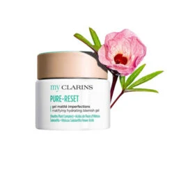 Clarins - PURE-RESET Gel Matité Imperfections - Peaux Grasses à Imperfections -Parfumerie Burdin Boutique clarins pure reset gel matite imperfections peaux grasses a imperfections 3