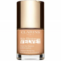 Clarins - Skin Illusion Velvet Fond De Teint Mat Naturel & Hydratation -Parfumerie Burdin Boutique clarins skin illusion velvet fond de teint mat naturel hydratation 4
