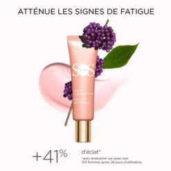 Clarins - SOS Primer Base De Teint Anti-Fatigue -Parfumerie Burdin Boutique clarins sos primer base de teint anti fatigue 2