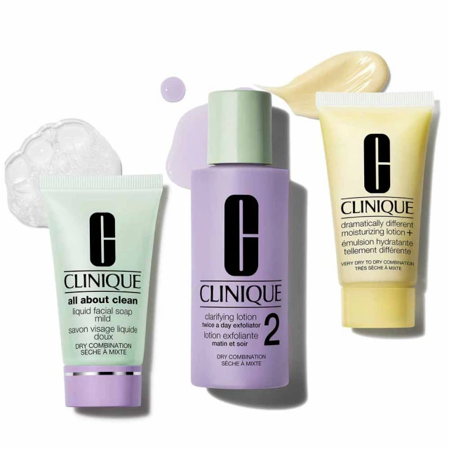 Clinique - Basic 3 Temps Kit Découverte Basic 3 Temps - Types De Peaux 2 1 Clinique - Basic 3 Temps Kit Découverte Basic 3 Temps - Types De Peaux 2