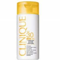 Clinique - Soin Solaire Corps SPF30 Lait Minéral - Formule Peaux Sensibles