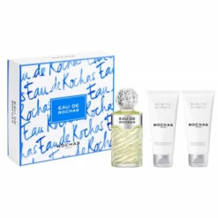 Rochas - Eau De Rochas Coffret Eau De Toilette 100 Ml + Lait Parfumé Pour Le Corps 100 Ml + Gel Douche Parfumé 100 Ml