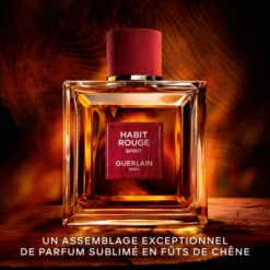Guerlain - Habit Rouge Spirit Parfum - Édition Limitée -Parfumerie Burdin Boutique guerlain habit rouge spirit parfum edition limitee 2