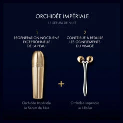 Guerlain - Orchidée Impériale Le Sérum De Nuit Régénération Nocturne Exceptionnelle De La Peau -Parfumerie Burdin Boutique guerlain orchidee imperiale le serum de nuit regeneration nocturne exceptionnelle de la peau 7