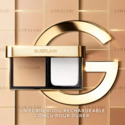 Guerlain - Parure Gold Skin Control Fond De Teint Compact Haute Perfection & Matité - Recharge -Parfumerie Burdin Boutique guerlain parure gold skin control fond de teint compact haute perfection matite recharge 6