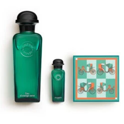Hermès - Eau D'Orange Verte Coffret Eau De Cologne Avec Sa Miniature Et Son Savon Parfumé -Parfumerie Burdin Boutique hermes eau d orange verte coffret eau de cologne savon parfume 2