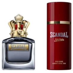 Jean Paul Gaultier - Scandal Pour Homme Coffret Eau De Toilette Et Son Déodorant Spray -Parfumerie Burdin Boutique jean paul gaultier scandal pour homme coffret eau de toilette et son deodorant spray 1
