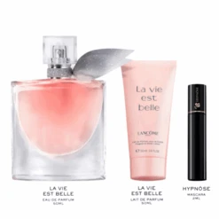 Lancome Lancôme - La Vie Est Belle Coffret Eau De Parfum Avec Son Lait De Parfum Et Son Mascara -Parfumerie Burdin Boutique lacome la vie est belle coffret eau de parfum avec son lait de parfum et son mascara 1