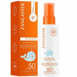 Lancaster - Sun Sensitive Spray Lacté Pour Enfants Visage & Corps SPF50+ -Parfumerie Burdin Boutique lancaster sun sensitive spray lacte pour enfants visage corps spf50 1