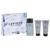 Ted Lapidus - Lapidus Homme Coffret Eau De Toilette Avec Son Gel Douche Et Son Baume Après-rasage -Parfumerie Burdin Boutique lapidus homme coffret eau de toilette