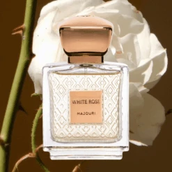 Majouri - White Rose Eau De Parfum -Parfumerie Burdin Boutique majouri white rose eau de parfum 4