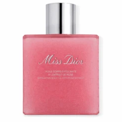 Dior Miss Dior Huile Corps Exfoliante à L'extrait De Rose Huile De Douche Exfoliante
