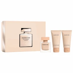 Narciso Rodriguez - Narciso Poudrée Coffret Eau De Parfum Avec Lait Corps Et Gel Douche