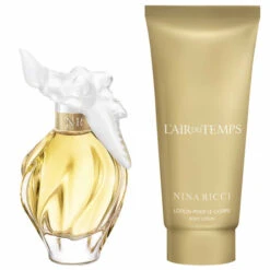 Nina Ricci - L'Air Du Temps Coffret Eau De Toilette Et Lait Corps 3 Nina Ricci - L'Air Du Temps Coffret Eau De Toilette Et Lait Corps -Parfumerie Burdin Boutique nina ricci lair du temps coffret eau de toilette et lait corps 1