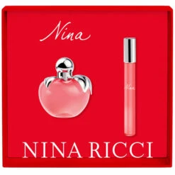 Nina Ricci - Nina Coffret Eau De Toilette Et Roll-On -Parfumerie Burdin Boutique nina ricci nina coffret eau de toilette et roll on 1