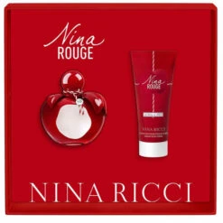 Nina Ricci - Nina Rouge Coffret Eau De Toilette Avec Son Lait Corps -Parfumerie Burdin Boutique nina ricci nina rouge coffret eau de toilette avec son lait corps 1