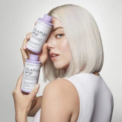 Olaplex - N°5P Après-Shampoing Déjaunissant Blonde Enhancer -Parfumerie Burdin Boutique olaplex n5p apres shampoing dejaunissant blonde enhancer 3