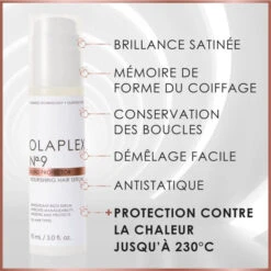Olaplex - N°9 Sérum Protecteur Nourrissant Sans Rinçage -Parfumerie Burdin Boutique olaplex n9 serum protecteur nourrissant sans rincage 2
