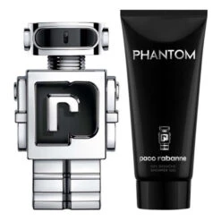 Rabanne - Phantom Coffret Eau De Toilette Avec Son Gel Douche -Parfumerie Burdin Boutique paco rabanne phantom coffret eau de toilette avec son deodorant spray 1