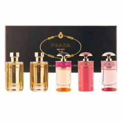 Prada - Coffret Miniatures Prada 5 Miniatures De Parfum