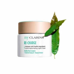 Clarins - RE-CHARGE Masque Nuit Hydra-repulpant - Toutes Peaux -Parfumerie Burdin Boutique re charge my clarins masque nuit hydra repulpant 2