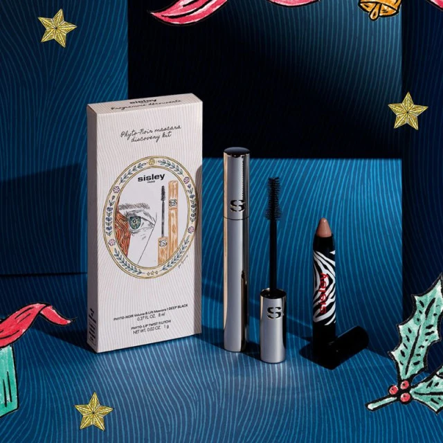 Sisley - Mascara Phyto-Noir & Phyto-Lip Twist Coffret Maquillage Découverte 2 Sisley - Mascara Phyto-Noir & Phyto-Lip Twist Coffret Maquillage Découverte – Image 2
