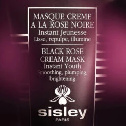 Sisley - Masque Crème à La Rose Noire Jeunesse, Lissant, Repulpant éclat -Parfumerie Burdin Boutique sisley masque creme a la rose noire jeunesse lissant repulpant eclat 5