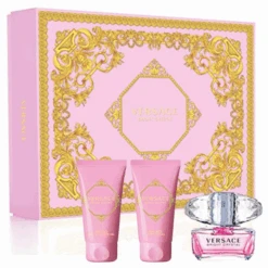 Versace - Bright Crystal Coffret Eau De Toilette, Gel Douche Et Lait Corps