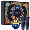 Versace - Dylan Blue Pour Femme Coffret Eau De Parfum Avec Son Gel Douche Et Son Lait Corps -Parfumerie Burdin Boutique versace dylan blue pour femme coffret eau de parfum avec son gel douche et son lait corps