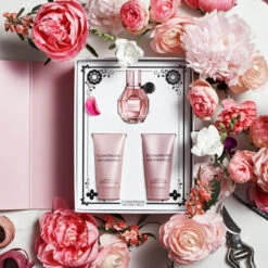 Viktor&Rolf Viktor & Rolf - Flowerbomb Coffret Eau De Parfum, Gel Douche Et Lait Corps -Parfumerie Burdin Boutique viktor and rolf flowerbomb coffret eau de parfum gel douche et lait corps 4