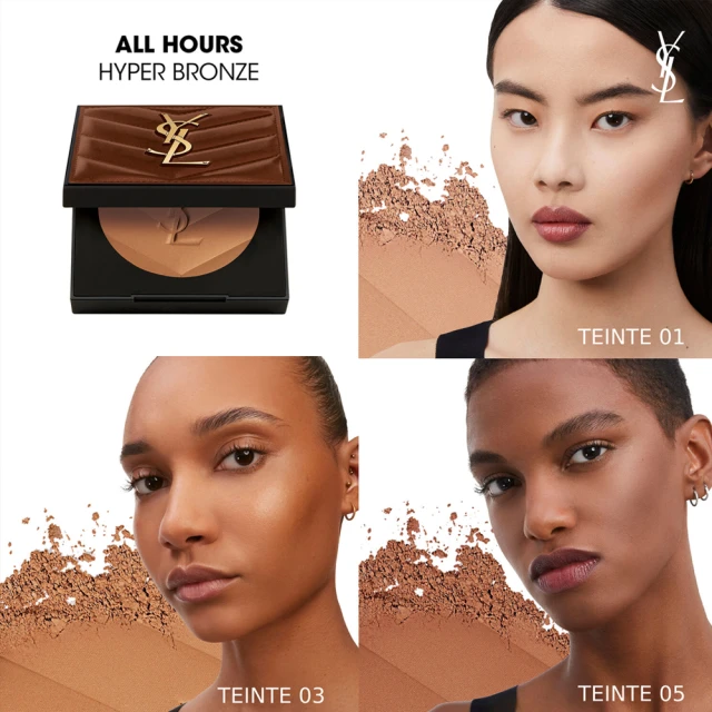 Yves St Laurent - All Hours Hyper Bronze Poudre Bronzante Et Sculptante 6 Yves St Laurent - All Hours Hyper Bronze Poudre Bronzante Et Sculptante – Image 6