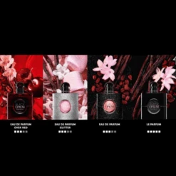 Yves St Laurent - Black Opium Glitter Eau De Parfum -Parfumerie Burdin Boutique yves saint laurent black opium glitter eau de parfum 3